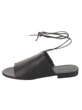 Vince Damon Leather Lace Up Sandals